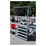 Metal Shop Storage Shelf, 7tier shelving,