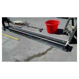 101" long Patio Awning Housing Box, no awning