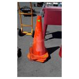 Four 28" orange Road Safety Cones