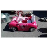 Minnie Mouse ride on Car, no charger non charged,