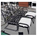 Pair of Outdoor Chairs no cushions with