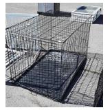 Large Folding pet crate, 30x48x32" high, seller