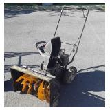 Yard Machines Snow Blower, 5.5hp, 22" cut, used