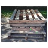 5 All wood Pallets, good usable condition