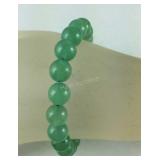 Green aventurine stretch 7-9in bracelet