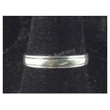 Sterling Silver Band  1.8 grams, size 7