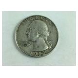 1962- D  George Washington Quarter