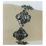 Very Small Religious Silver Bracelet