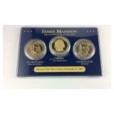 James Madison Presidential Coin Set