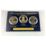William Henry Harrison Presidential Coin Set