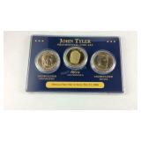 John Tyler Presidential Coin Set