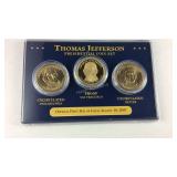 Thomas Jefferson Presidential Coin Set