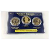 Andrew Johnson Presidential Coin Set