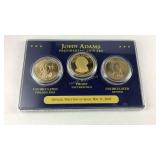 John Adams Presidential Coin Set