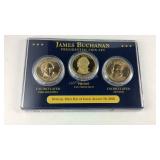 James Buchanan Presidential Coin Set