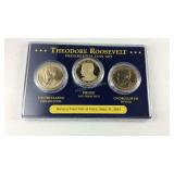 Theodore Roosevelt Presidential Coin Set