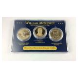 William McKinley Presidential Coin Set