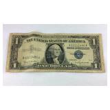 One Dollar Silver Certificate 1957 Series B