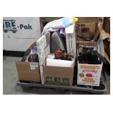 Skid lot of dept 56 accessory,  kitchenware,