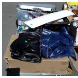 Skid of misc, hardwares Air Mattress,