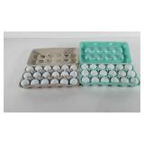 Golf balls, three dozen used Titleist golf balls,