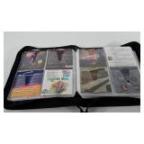 CD case full of CDs, includes Vince Gill, Brooks