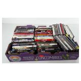 DVDs, includes The breakfast Club, Oceans Twelve,