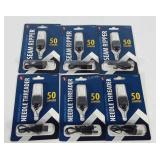 Sewing gadgets, three each, lighted seam ripper