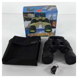 Binoculars with case, new in box