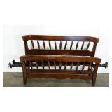 Full size headboard, footboard and side rails