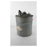 Galvanized gas can, 12.5"