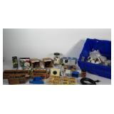 Hardware group, includes circuit breakers, light