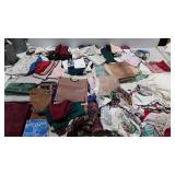 Textiles, tablecloths, napkins, tea towels,