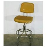 Tubular aluminum rolling chair, 31" to seat