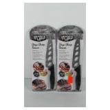 Kitchenwares, two Granite Tuff knives, unopened