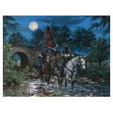 John Paul Strain Gettysburg Moon print, nicely