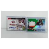 Two autographed sports collector