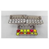 Golf balls, three dozen used golf balls, i