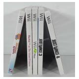 Five Wii games, includes Just Dance 3 and 4, Wii