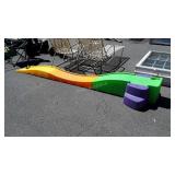 Kids poly Sliding Board play pc. 3 sections