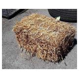 Miniature Bale of Straw, 18x12x10" high, real