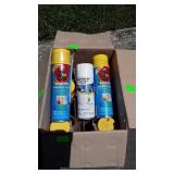 6 cans of Great Stuff Sealer, 2 cans of Spray