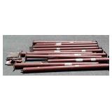 11 Basement Support Poles,