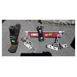 Two pc lot, trailer Receiver missing pins, Big