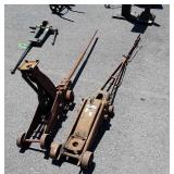 Two old Floor Jack