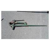 Nice old Post Vise, 4" jaws, ready to use