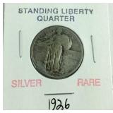 1926 standing liberty quarter