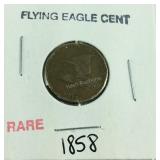 1858 flying eagle cent
