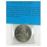 2000 republic of Liberia $10 coin