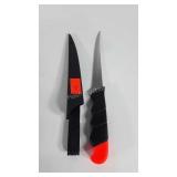Floating Fillet knife with plastic handle and